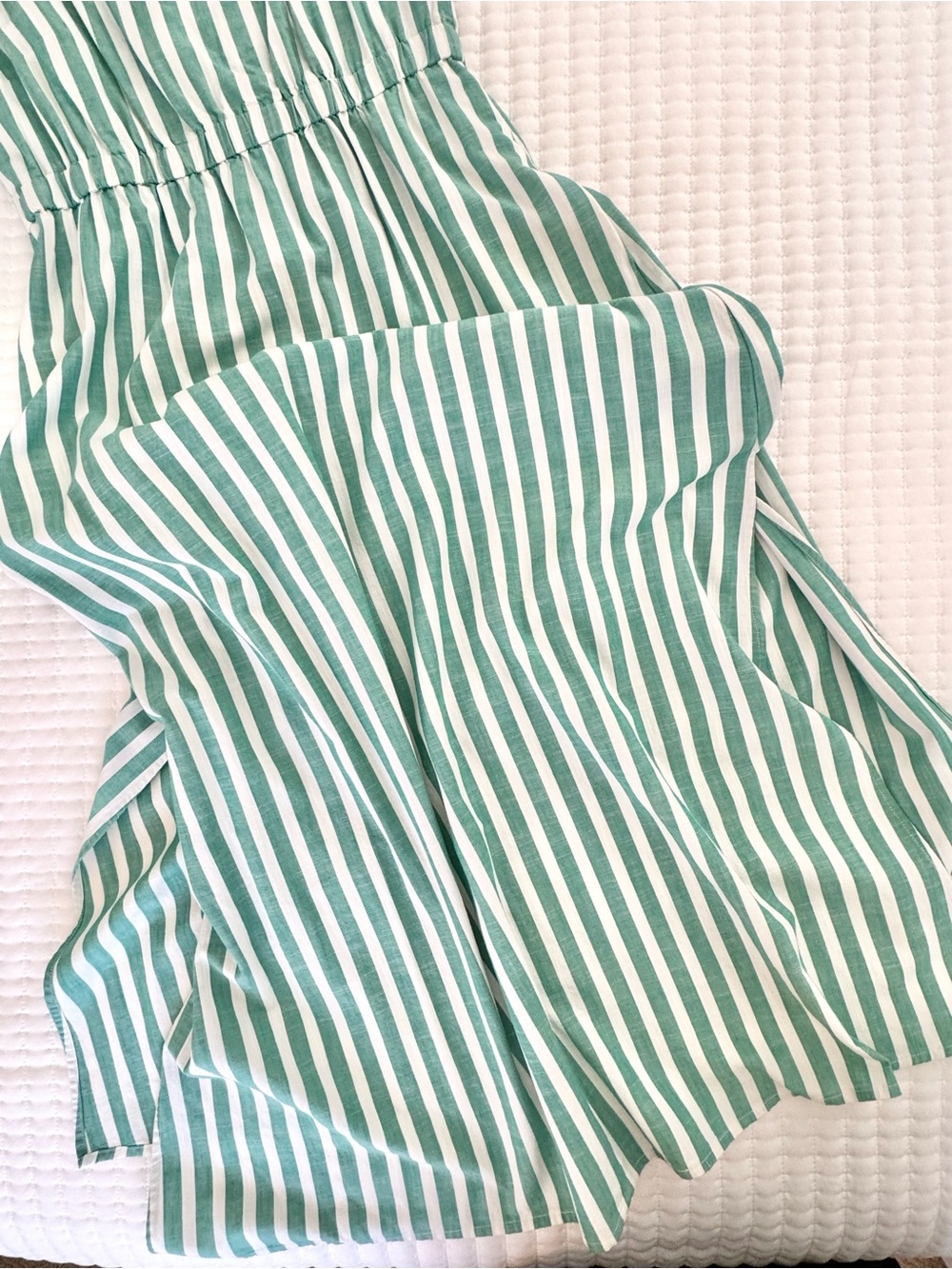 NWT Universal Thread Green Stripe Maxi Dress M - Picture 12 of 15